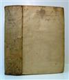 GIRALDI, GIGLIO GREGORIO. Operum quae extant omnium. 2 vols. in one.  1580